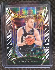 SASHA VEZENKOV ROOKIE Panini Select Zebra Print Mezzanine SSP CASE HIT 🔥 2023 - Bild 1 von 2