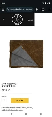Coal Cracker Adventure Blanket - Image 1 of 3