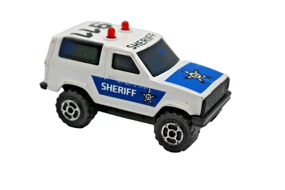 Majorette Sonic Flashers Sheriff suv/truck 80s/90s popular toy diecast excellent - Image 1 of 4