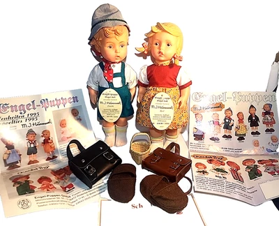 90-е MJ Hummel Engel Buppe куклы винил Германия школьница Danbury как новые рюкзаки - Изображение 1 из 4