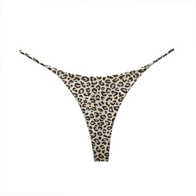 Lote com 3 calcinhas tanga femininas sexy algodão fio dental lingerie sem costura - Imagem 1 de 4