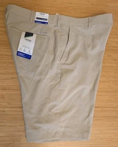 NWT!  IZOD Advantage Performance Sportflex Hybrid Shorts Size 38 Beige - Picture 1 of 7