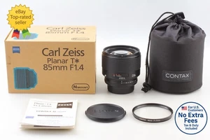 Rare [Unused in Box] Contax Carl Zeiss Planar 85mm f1.4 T* AF Lens N Mount JAPAN - Picture 1 of 15
