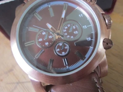 MOSSIMO 大号 50 毫米手表 FMDM0114 石英全新电池 — 第 1/4 张图片