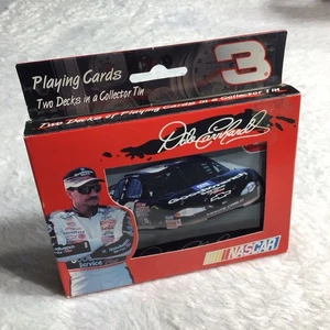 Dale Earnhardt NASCAR Playing Cards Two Decks In A Collector Case Sealed - Bild 1 von 6