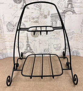 Longaberger Fonderia Ferro Battuto Supporto Vacanze 13,5 x 12,75 x 16,25 - Foto 1 di 4