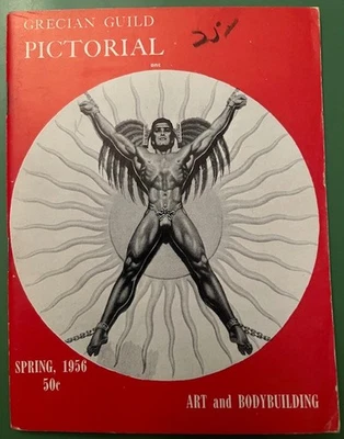 GRECIAN GUILD PICTORIAL Spring 1956 GAY Art Photo Male Physique Magazine - Image 1 of 4