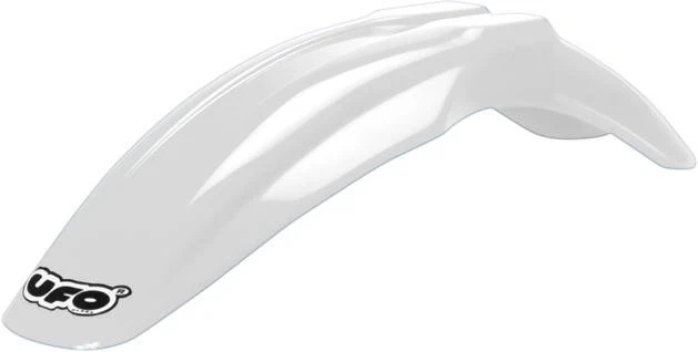UFO 通用设计 1 Supermoto 挡泥板正面白色 — 第 1/1 张图片