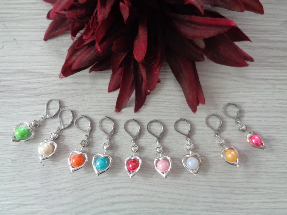 Ohrbrisuren "HERZ"  5 Varianten auswählbar - Bild 1 von 1