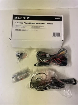 Audiovox VOXX ACA800 License Plate Camera w/ Parking Grid Lines - Image 1 of 4