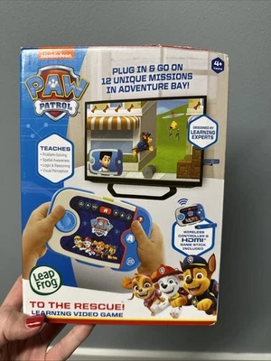 Paw Patrol to The Rescue Leap Frog Learning Video Game - Image 1 of 4