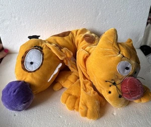 Juguete de peluche CATDOG Nickelodeon Yapitty Yap etiqueta nueva 2002 Pete Hannan dibujos animados snick - Imagen 1 de 24