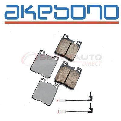Akebono EURO Rear Disc Brake Pad Set for 1993 Mercedes-Benz 400SEL - Braking gq - Изображение 1 из 4