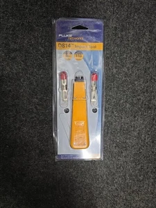 Fluke Networks D814 Impact Tool w/ 66 blade + 110 blade 10051501 NEW IN PACK - Picture 1 of 2