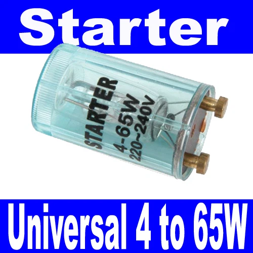 AVSL New Universal Starter For Fluorescent Lighting Light Tubes 4W To 65W 220-240Vac