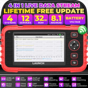 Launch CRP129X V2.0 Auto OBD2 Code Reader Diagnostic Scan Tool Reset Car Scanner - Picture 1 of 9