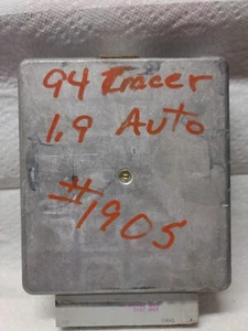 ECU ECM COMPUTER Ford Escort Mercury Tracer 1994 94 F4CF12A650DB - Picture 1 of 2