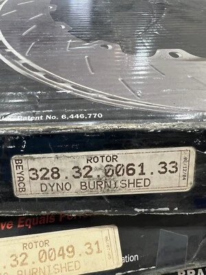 Performance Friction Brake Rotor 328.32.0061.33 Racing NASCAR Asphalt - Image 1 of 4