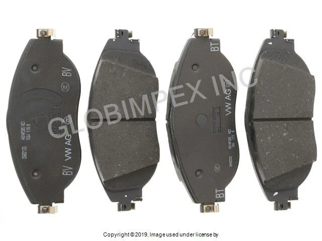 VOLKSWAGEN (2022-2023) Brake Pad Set FRONT GENUINE + 1 YEAR WARRANTY — 第 1/1 张图片