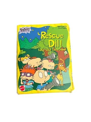 Nickelodeon's Rugrats - Rescue Dill King-Size Card Game Complete Mattel 1998 VTG - Image 1 of 2