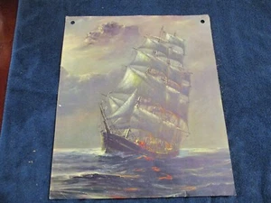 The Constellation Line Silvery Sails in the Moonlight Calendar Art Print - Picture 1 of 1