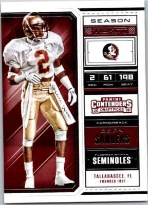 2018 Panini Contenders Draft Picks #30 Deion Sanders 002586 - Image 1 of 2