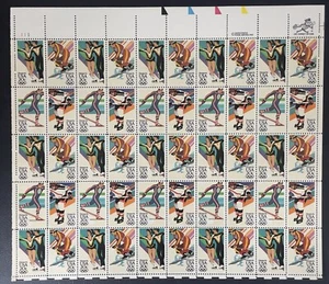 Scott #2067-70, 20c Winter Olympics, Mint sheet of 50, MNH - Picture 1 of 1