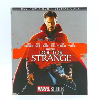 DOCTOR STRANGE (Blu-Ray + DVD + Digital code) Marvel Studios - NEW - sealed - Image 1 of 3