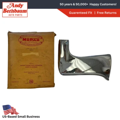 1951-1952 DeSoto 4-door Sedan & Club Coup Left Side Stone Shield 1364526 NOS. - Image 1 of 4