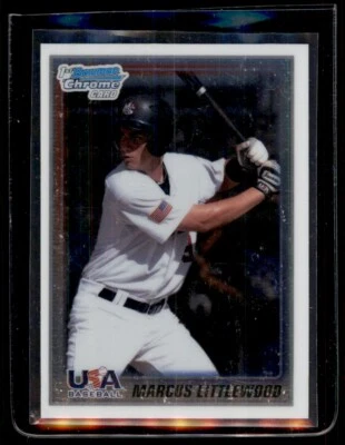2010 Bowman Chrome USA Stars #USA6 Marcus Littlewood - Image 1 of 2