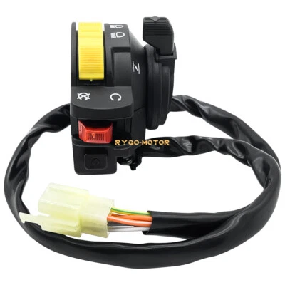 Interruptor de manillar izquierdo faro de arranque para Suzuki King Quad 300 LT-F4WDX LT-F300F Foto 1 de 4