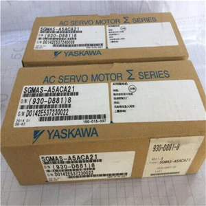 Expedited delivery YASKAWA SERVO MOTOR SGMAS-A5ACA21 NEW - Picture 1 of 12