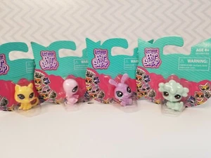 Set of 4 Hasbro Littlest Pet Shop mini scale pet NEW In Packag - Picture 1 of 1