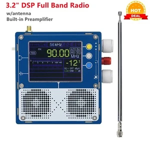 HamGeek TEF6686 Plus 4.0-LNA 3.2" DSP Radio Dual Speaker Hardware 1.18 w/Preamp