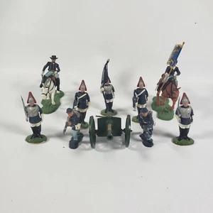 VINTAGE BRITAINS LTD UNITED STATES CAVALRY MILITARY SOLDIERS CANON MODEL TOYS - Picture 1 of 12