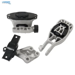 Engine Motor and Trans Mount Set 3PCS Fit For Chevrolet Sonic L4 1.8L for Auto - Picture 1 of 10