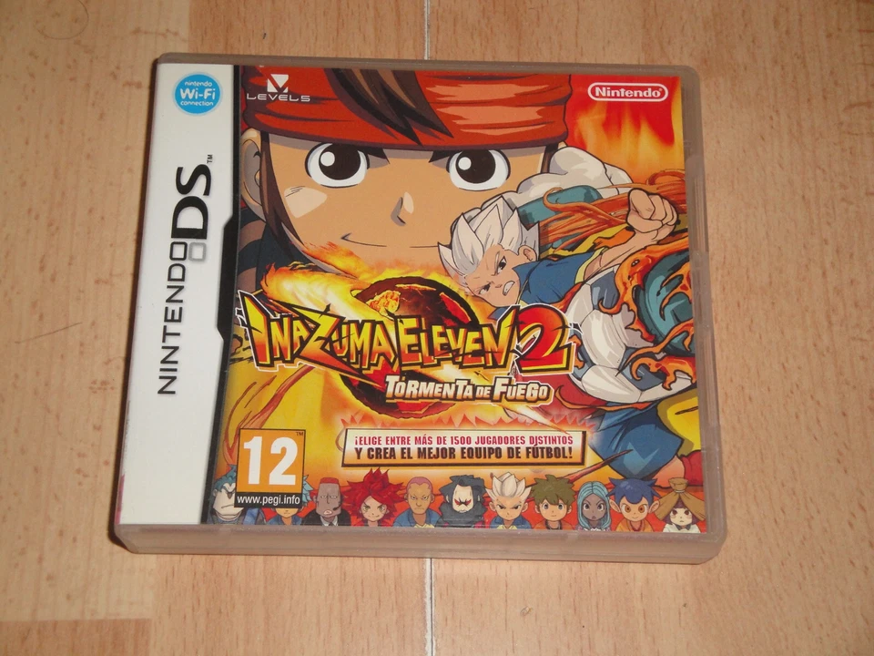 INAZUMA ELEVEN 2 TORMENTA DE FUEGO DE LEVEL 5 PARA LA NINTENDO DS EN BUEN ESTADO - Imagen 1 de 2