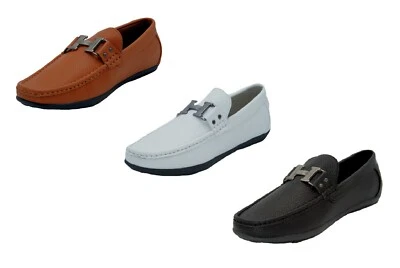Mens Driving Slip On Loafers Moccasins Comfort Shoes Sizes  8.5 - 13 - Image 1 of 3