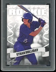 Ethan Holliday 2023 Leaf SPECIAL RELEASE Graded GEM-MT 10 PRIZED ROOKIE #09 - Picture 1 of 3