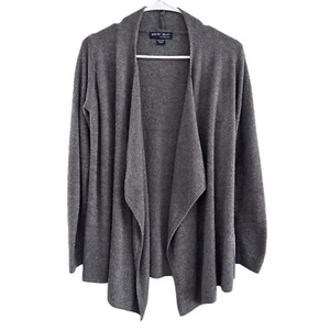 Barefoot Dream CozyChic Lite Calypso Cardigan Open Front Gray Girls 12/14 - Picture 1 of 7