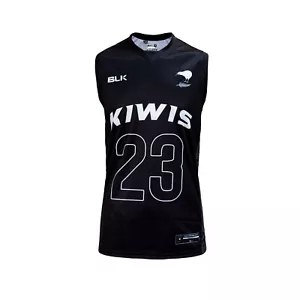 New Zealand Kiwis RL Players Basketball Singlet S-7XL! T3 - Picture 1 of 4