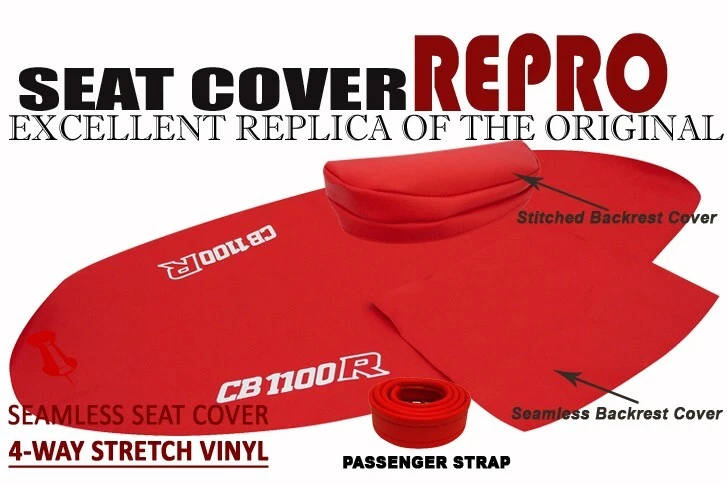 FUNDA SILLÍN ASIENTO HONDA CB1100R CB1100 RC/RD 1982 1983 RESPALDO + CORREA [ASPA] Foto 1 de 4
