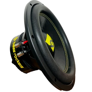 Bass Rockers 12" Dual 4 Ohm 600W RMS 1200W Car Audio Subwoofer - Picture 1 of 6