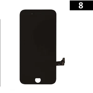 Screen Replacement for iPhone 8 Black LCD Touch Display A1863 A1905 A1906 NEW - Picture 1 of 7