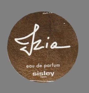 Carte publicitaire + patch - advertising card - Izia de Sisley recto verso - Picture 1 of 2