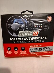 Metra Radio Interface General Motors 2006-UP WM-GM29-SWC *NEW*
