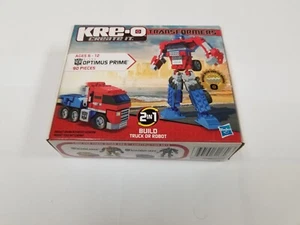 Kre-O Transformers Optimus Prime 2 in 1 Build Truck or Robot 31143 New - Picture 1 of 2