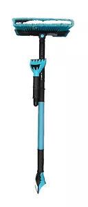 MAXX-Force Glacier 58” Extendable Snowbrush and Ice Scraper - Green | Heavy-Duty - Picture 1 of 5