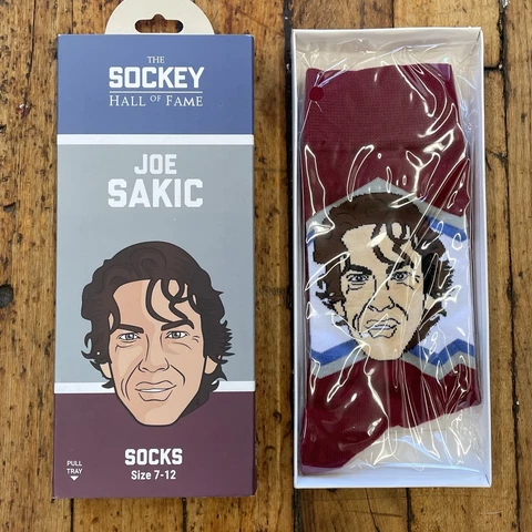 JOE SAKIC Major League Full-Color Original Caricature Socks Size 7-12 - NEW Cover