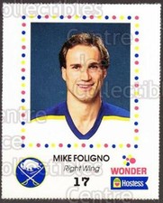 1987-88 Buffalo Sabres Wonder Bread #9 Mike Foligno